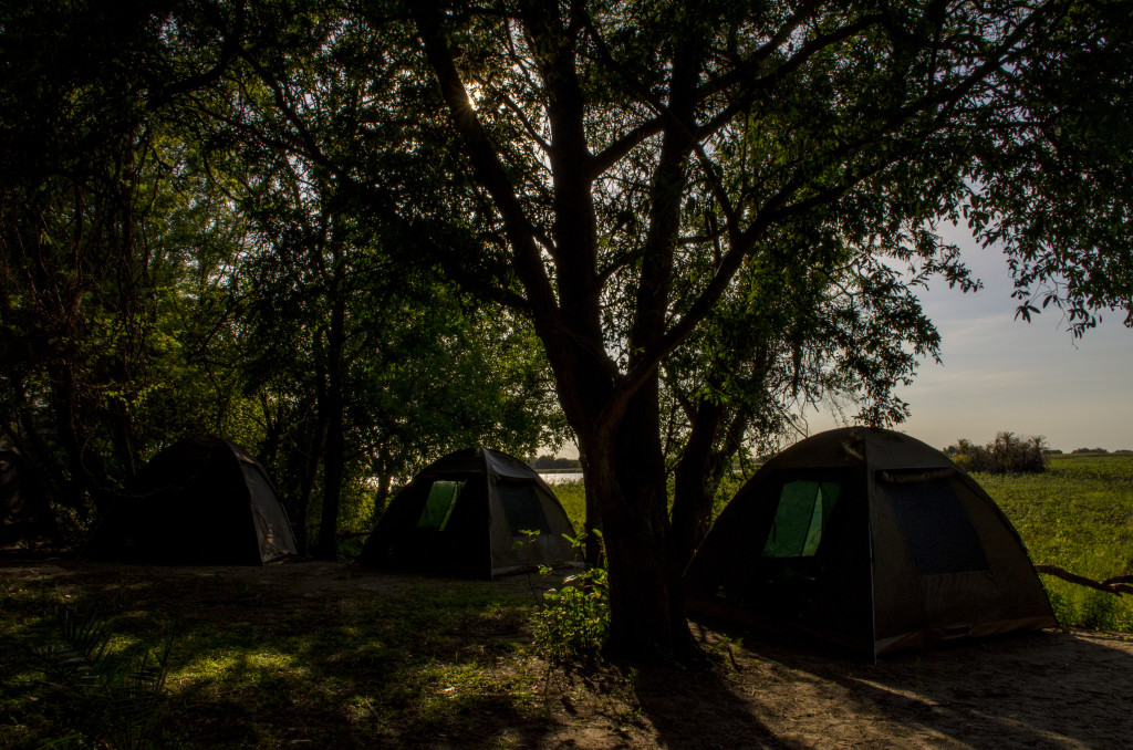 El campament Kananga a Guma Lagoon