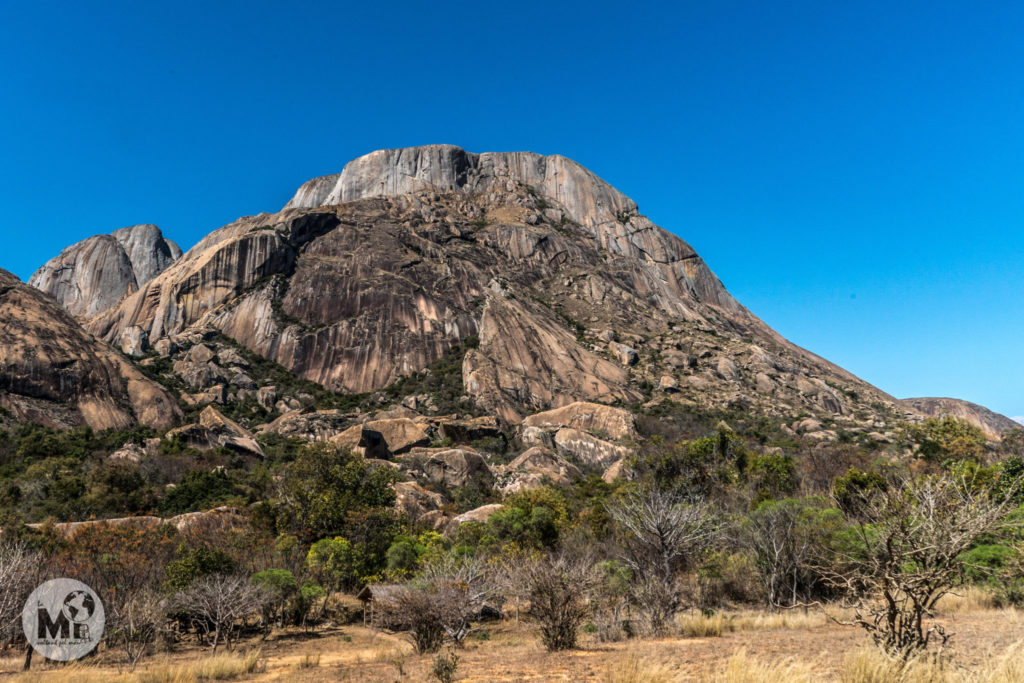 El paisatge de la Reserva d'Anja és realment diferent de tot el que hem vist fins ara