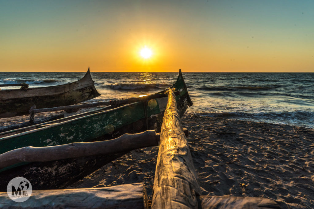 La posta de sol a Morondava