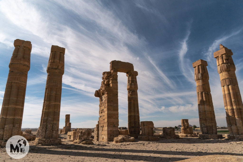 Encara que siguin quatre columnes, sempre és impressionant veure com aguanten els segles